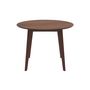 Voir la diapositive 5 : Rendez vous déco Table ronde 4 personnes en bois clair D100 cm - Réno