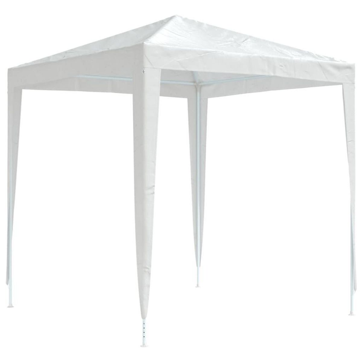 VIDAXL Tente de reception 2x2 m Blanc