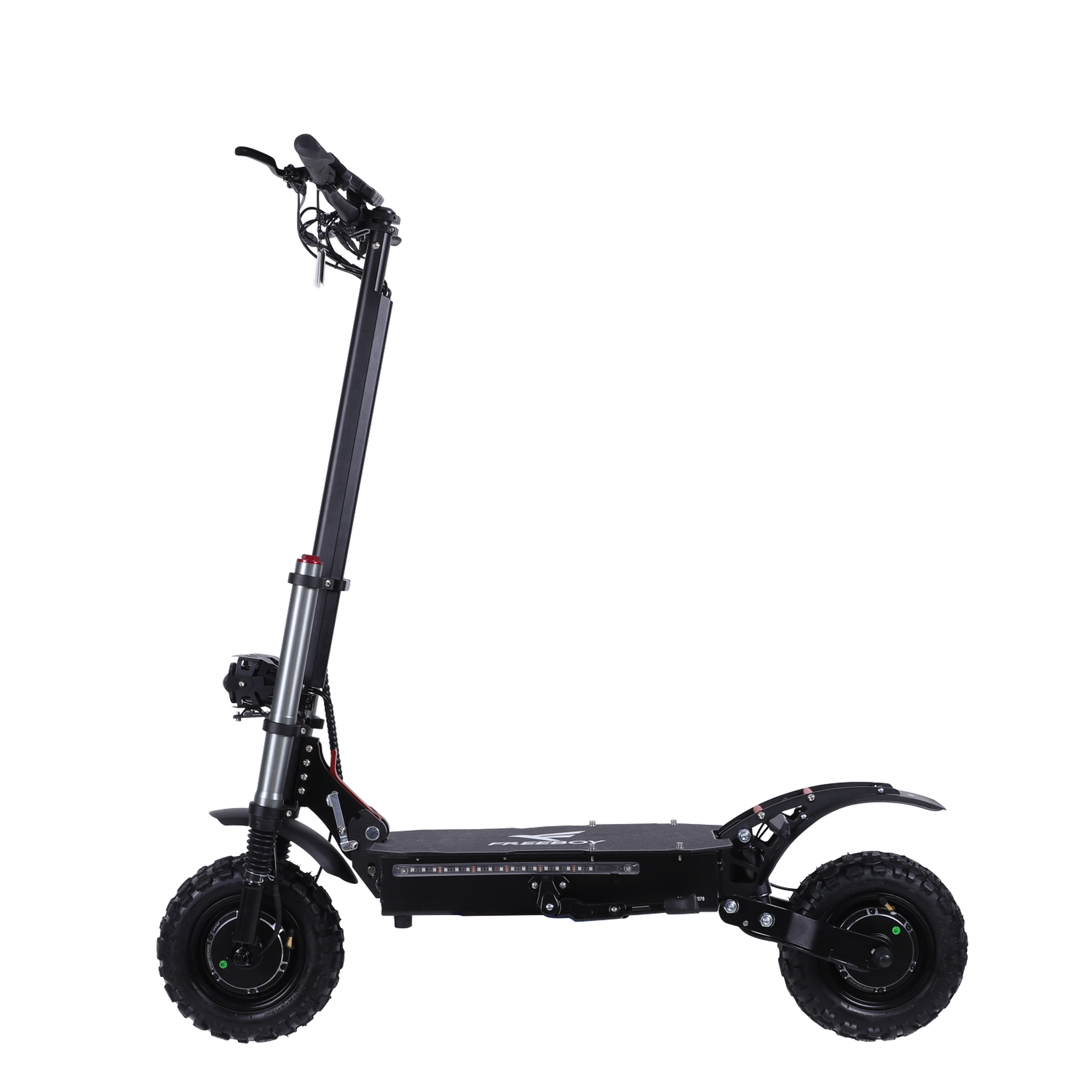 FREEBOY Trottinette électrique freeboy j30max avec siège – double suspension, grande autonomie, tout-terrain