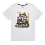 TIMBERLAND T Shirt  Garçon Timberland T60092. Coloris disponibles : Blanc