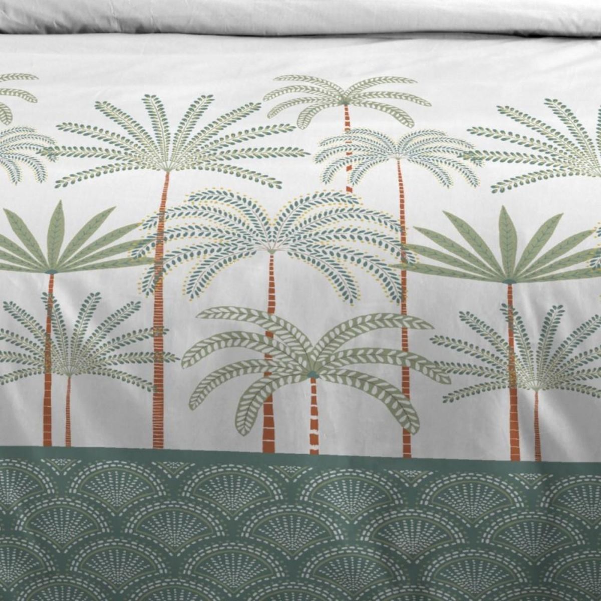 STOF Housse de couette 260x240 MORPHEA + 2 taies coton 57 fils