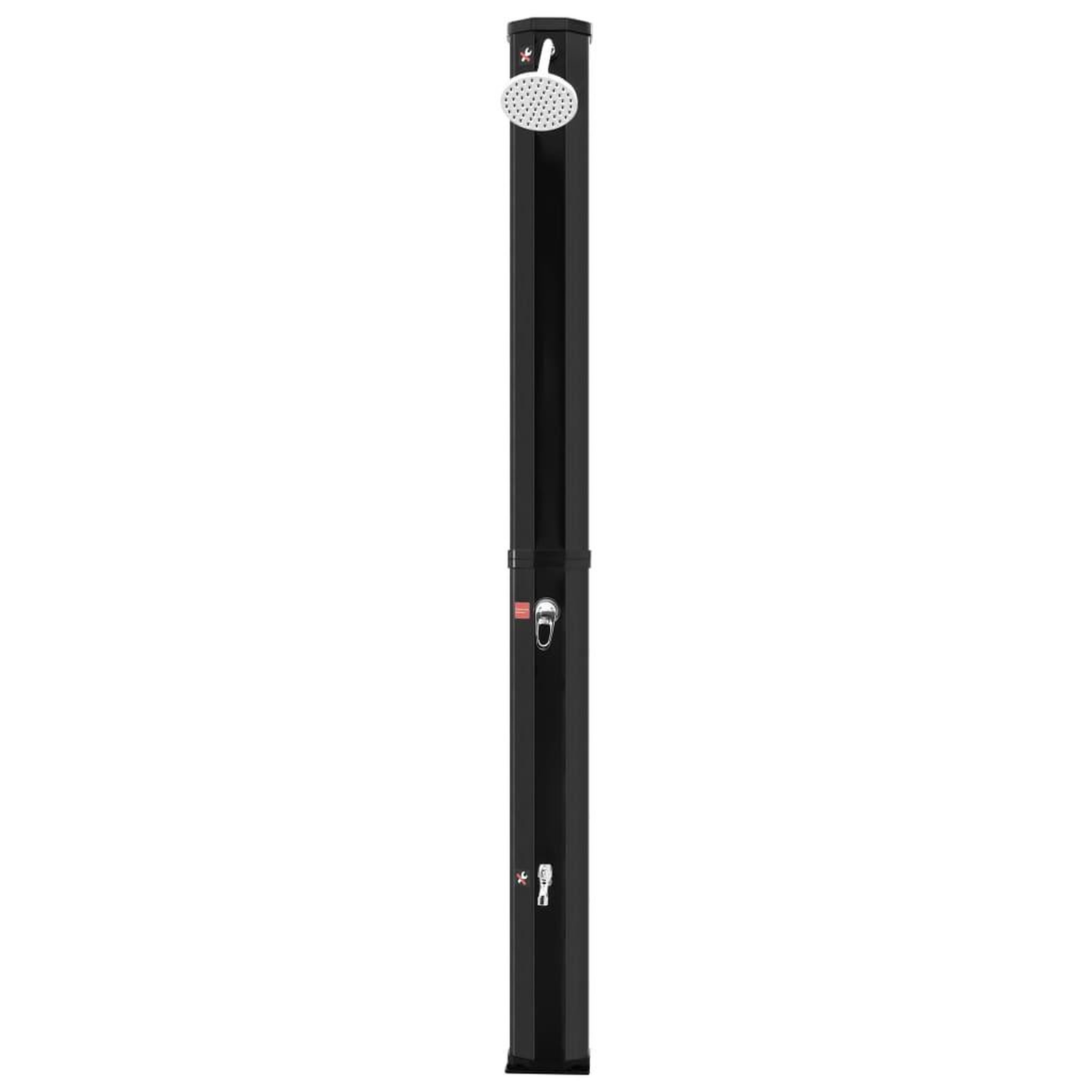 Voir la diapositive 5 : VIDAXL Douche solaire d'exterieur avec pomme de douche et robinet 35 L