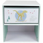 Voir la diapositive 1 : Fun House Chevet avec tiroir Dinosaures - Jurassic Word - FUN HOUSE - H.36 X L.33 X P.30 cm