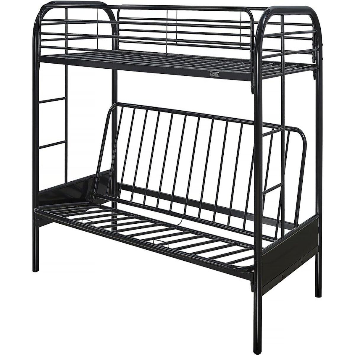Habitat et Jardin Lit mezzanine  POLO  - 90 x 190 cm - Noir