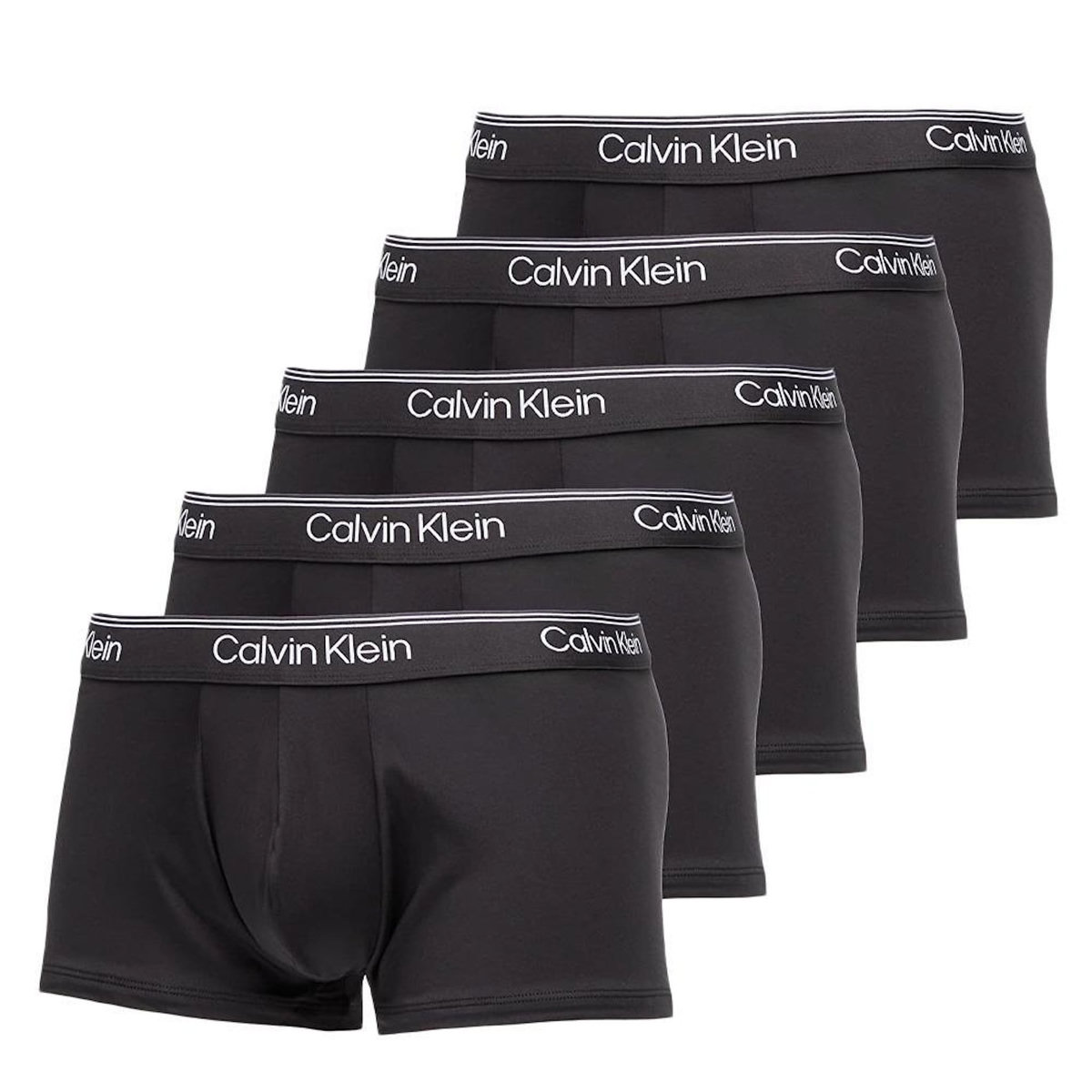 CALVIN KLEIN JEANS X5 Boxers /Blanc Homme Calvin Klein Jeans Rise