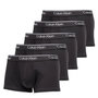 Voir la diapositive 1 : CALVIN KLEIN JEANS X5 Boxers /Blanc Homme Calvin Klein Jeans Rise