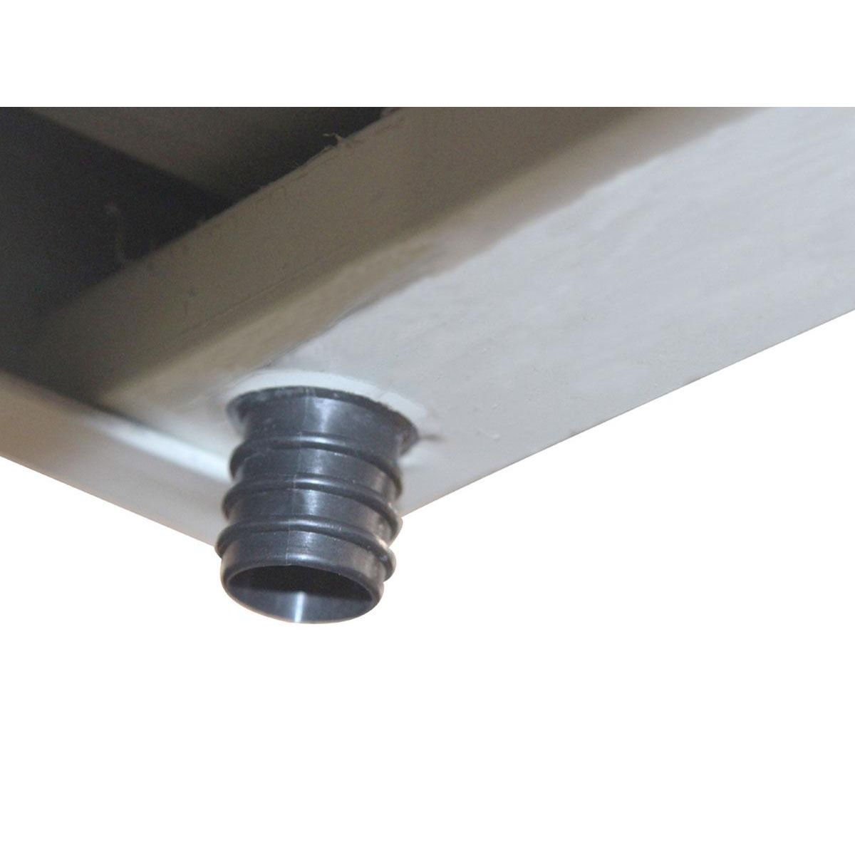 Habitat et Jardin Abri bûches métal  Victor  - 2.15 m²