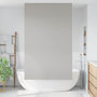 Voir la diapositive 2 : VIDAXL Store enrouleur de douche 130x240 cm largeur du tissu 126 cm
