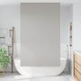 Voir la diapositive 2 : VIDAXL Store enrouleur de douche 130x240 cm largeur du tissu 126 cm