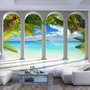 Voir la diapositive 1 : Paris Prix Papier Peint  Sea Behind Columns