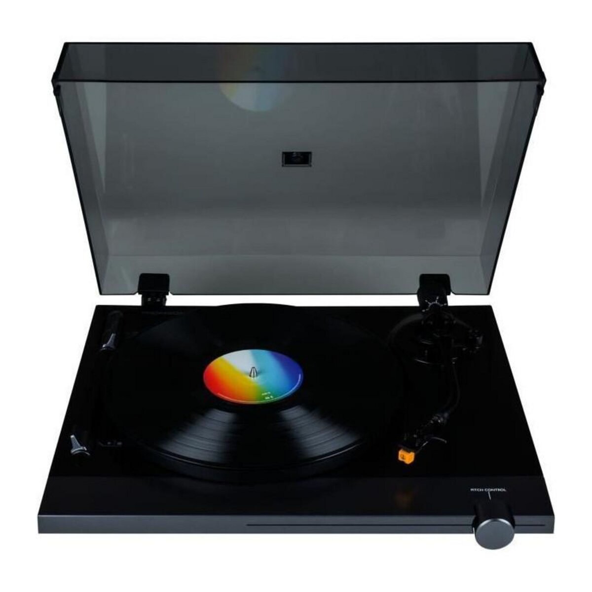 THOMSON THOMSON TT700 - Platine vinyle premium 33 et 45 tours - Tete de lecture AT91 Audio Technica - Antiskating - Noire