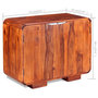 Voir la diapositive 6 : VIDAXL Buffet Bois massif 75x35x60 cm