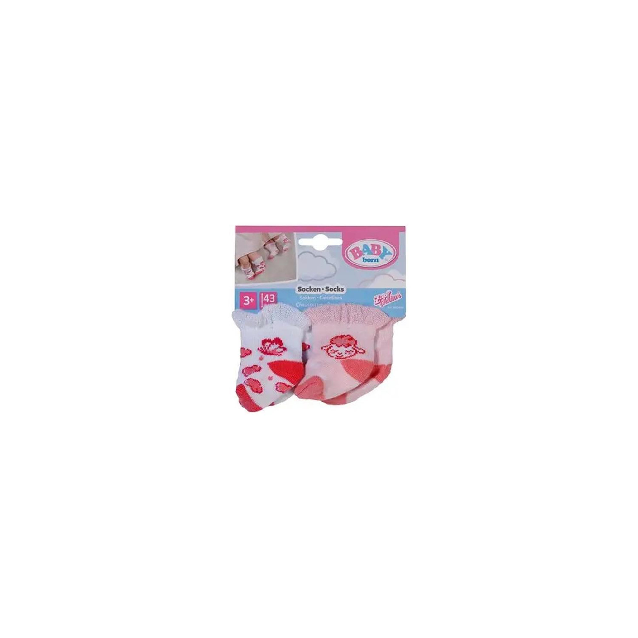 Zapf Creation BABY born Chaussettes agneau pour poupée de 43 cm