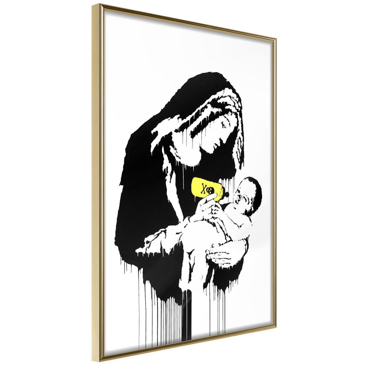 Paris Prix Affiche Murale Encadrée  Banksy Toxic Mary