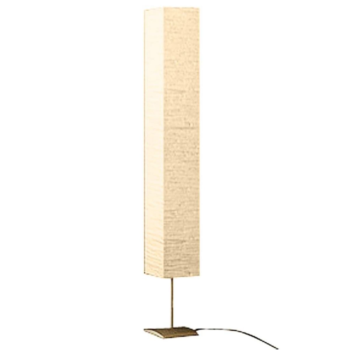 VIDAXL Lampadaire avec support en acier 170 cm Beige