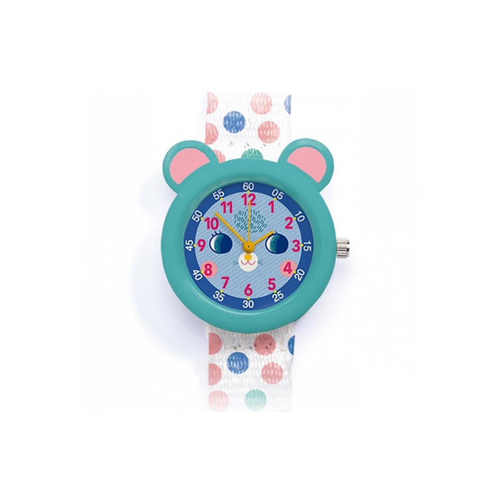 Djeco Montre pedagogique Souris antichoc