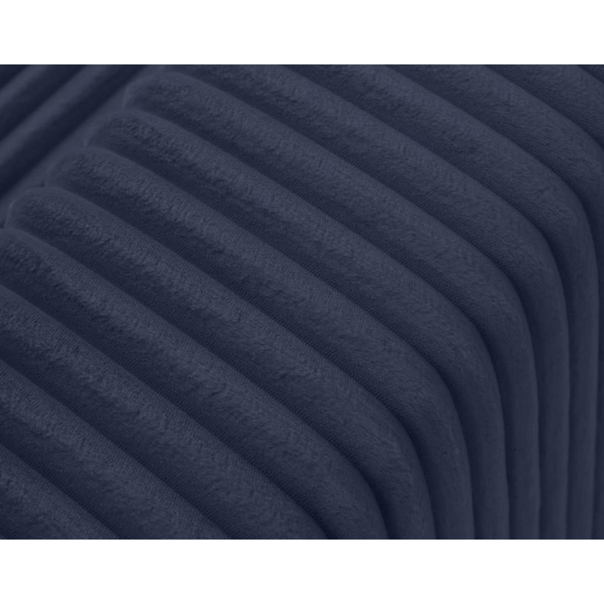 LISA DESIGN Livy - canapé d'angle réversible 4 places convertible avec coffre en velours côtelé grosses côtes