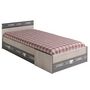 Voir la diapositive 4 : Lot de 2 tiroirs pour lit style industriel 90x190cm  LOFTY