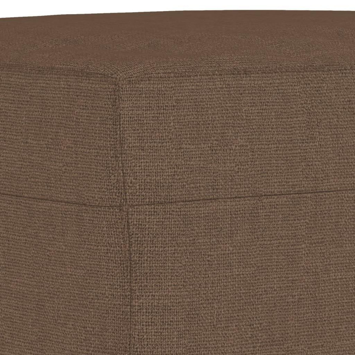 VIDAXL Repose-pied Marron 70x55x41 cm Tissu