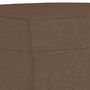 Voir la diapositive 5 : VIDAXL Repose-pied Marron 70x55x41 cm Tissu