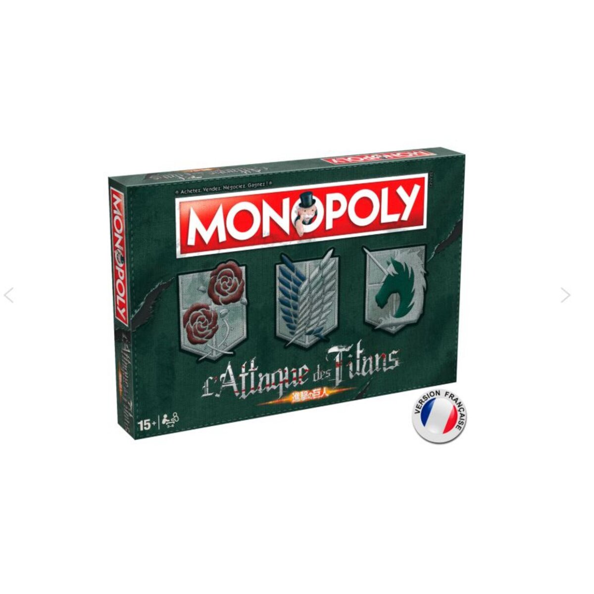 Monopoly - Attaque des Titans