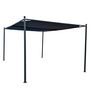 Voir la diapositive 2 : WERKAPRO Pergola avec toile d'ombrage 3 x 4m 180g/m2 WERKA PRO