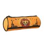 Voir la diapositive 2 : Bagtrotter Bagtrotter - Le Roi Lion - Trousse Scolaire Ronde - Orange - 1 Compartiment Zippé - 22x7x7cm - Matière Polyester - Accessoire et Papeterie Scolaire