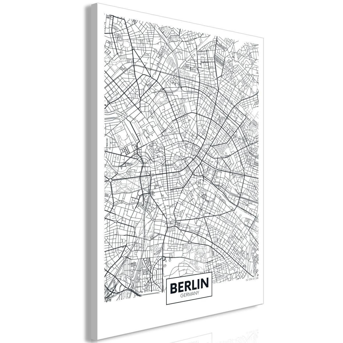 Paris Prix Tableau Imprimé  Map of Berlin