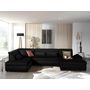 Voir la diapositive 2 : LISA DESIGN Vermont - canapé panoramique d'angle gauche - 7 places - xxl - en velours
