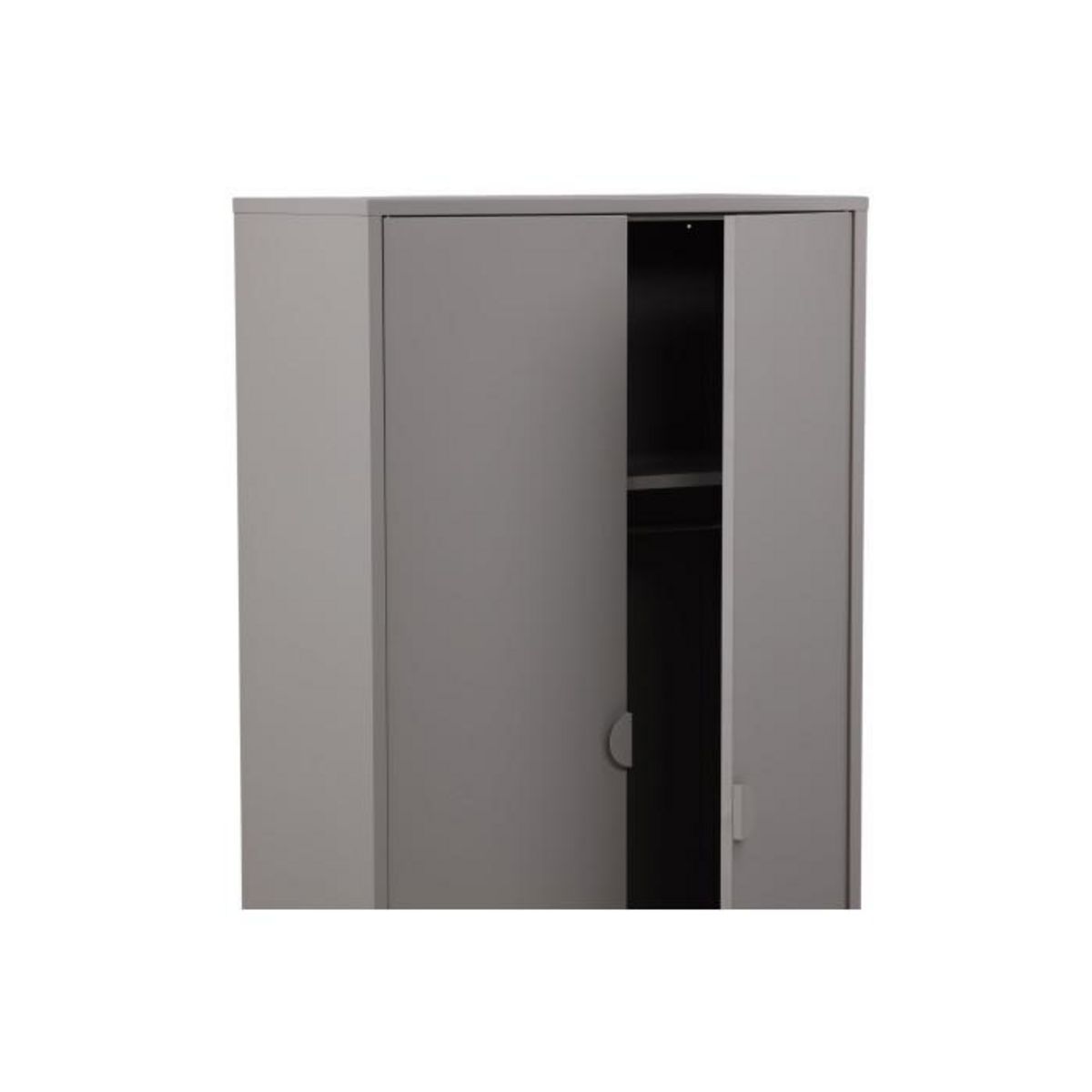 Paris Prix Armoire Design 2 Portes  Piring  85cm Gris Clair