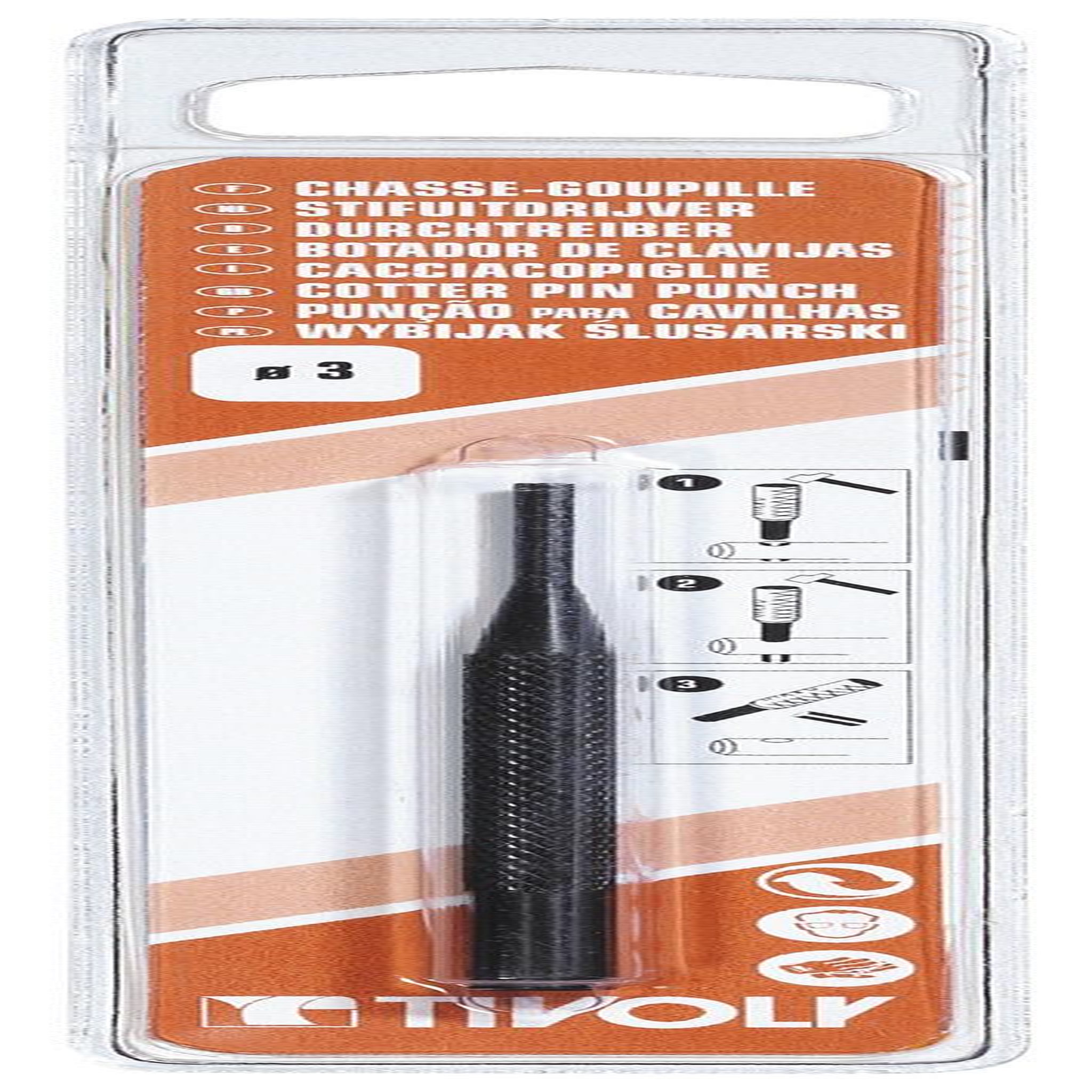 TIVOLY Chasse-goupille TIVOLY, Diam.2 mm