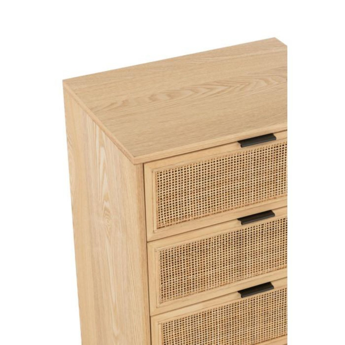 Paris Prix Meuble de Rangement Cannage  Kory  100cm Naturel