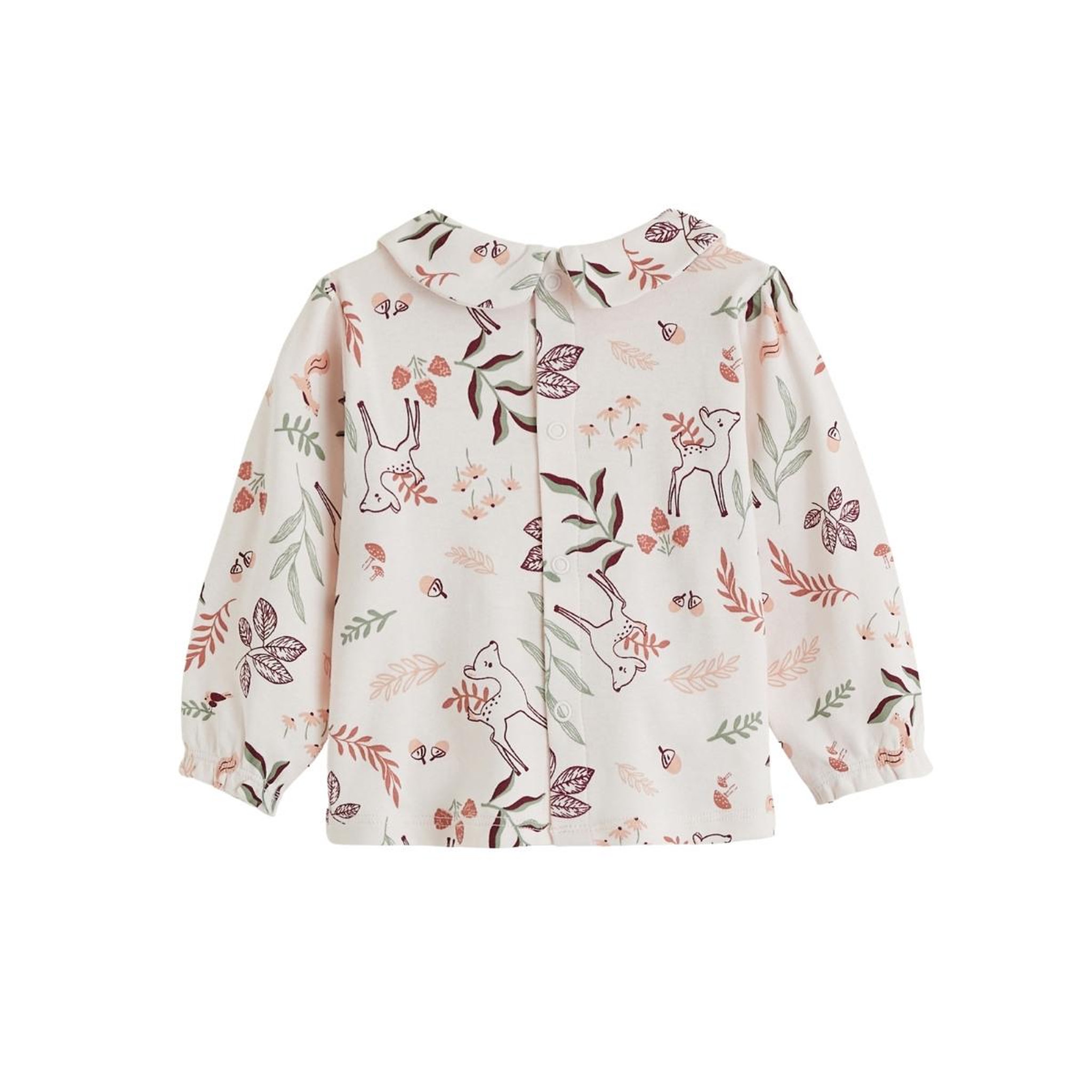 Voir la diapositive 5 : Petit Béguin Ensemble salopette bébé en velours côtelé et t-shirt evie