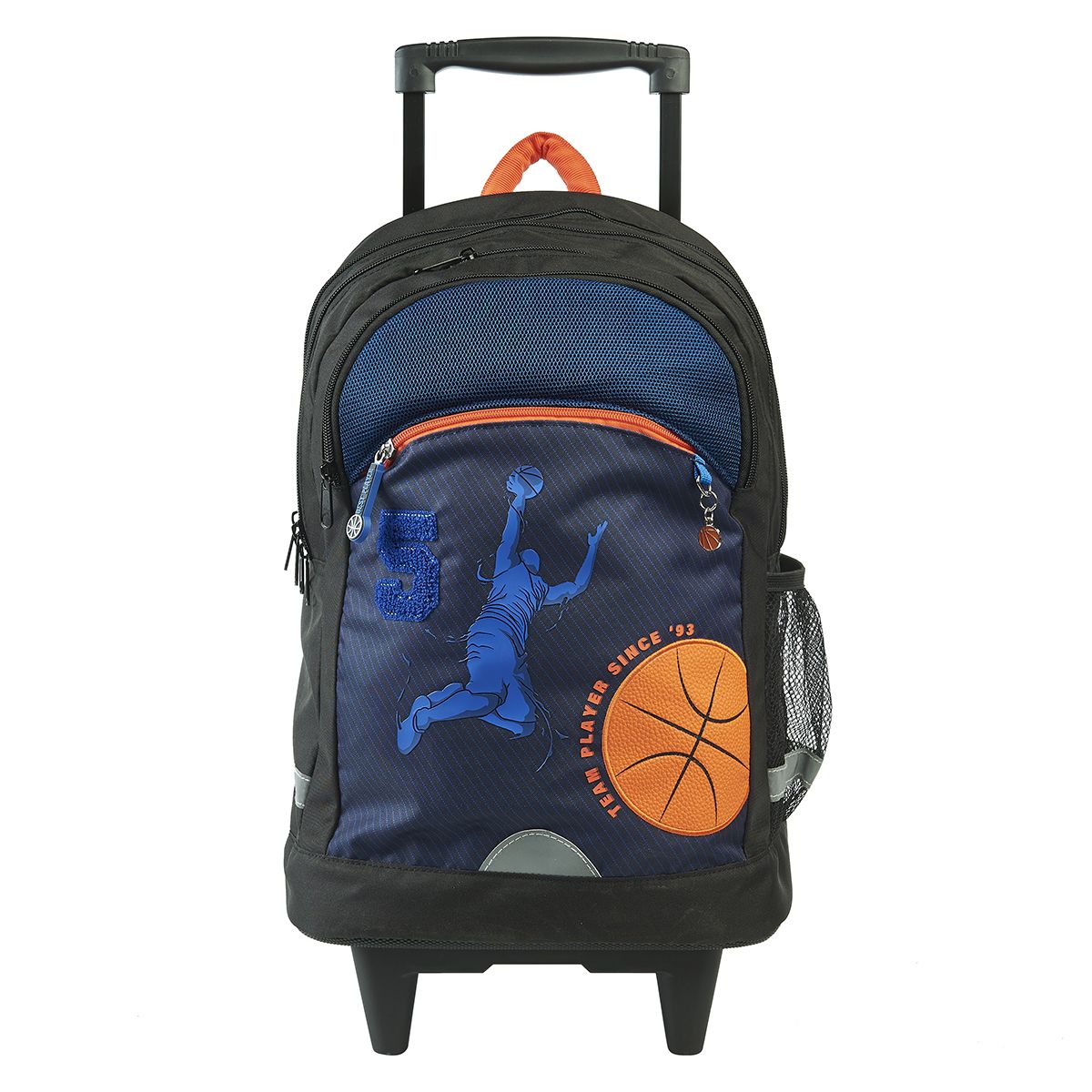 AUCHAN Sac à dos à roulettes PLAYGROUND