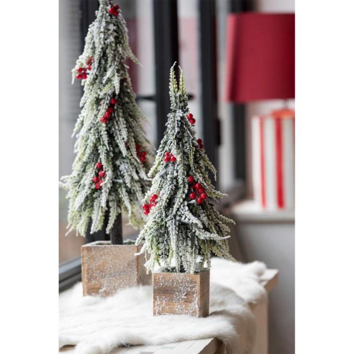 Paris Prix Sapin de Noël Déco à LED  Bruno  60cm Vert