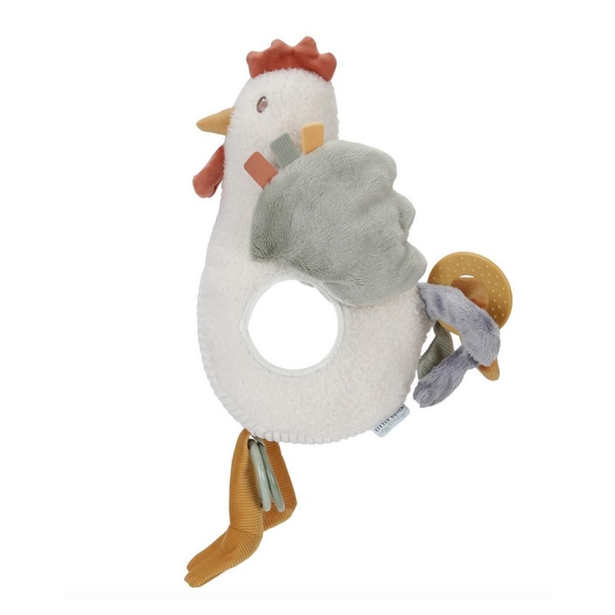 LITTLE DUTCH Poule d'activités - Little Farm - 25cm