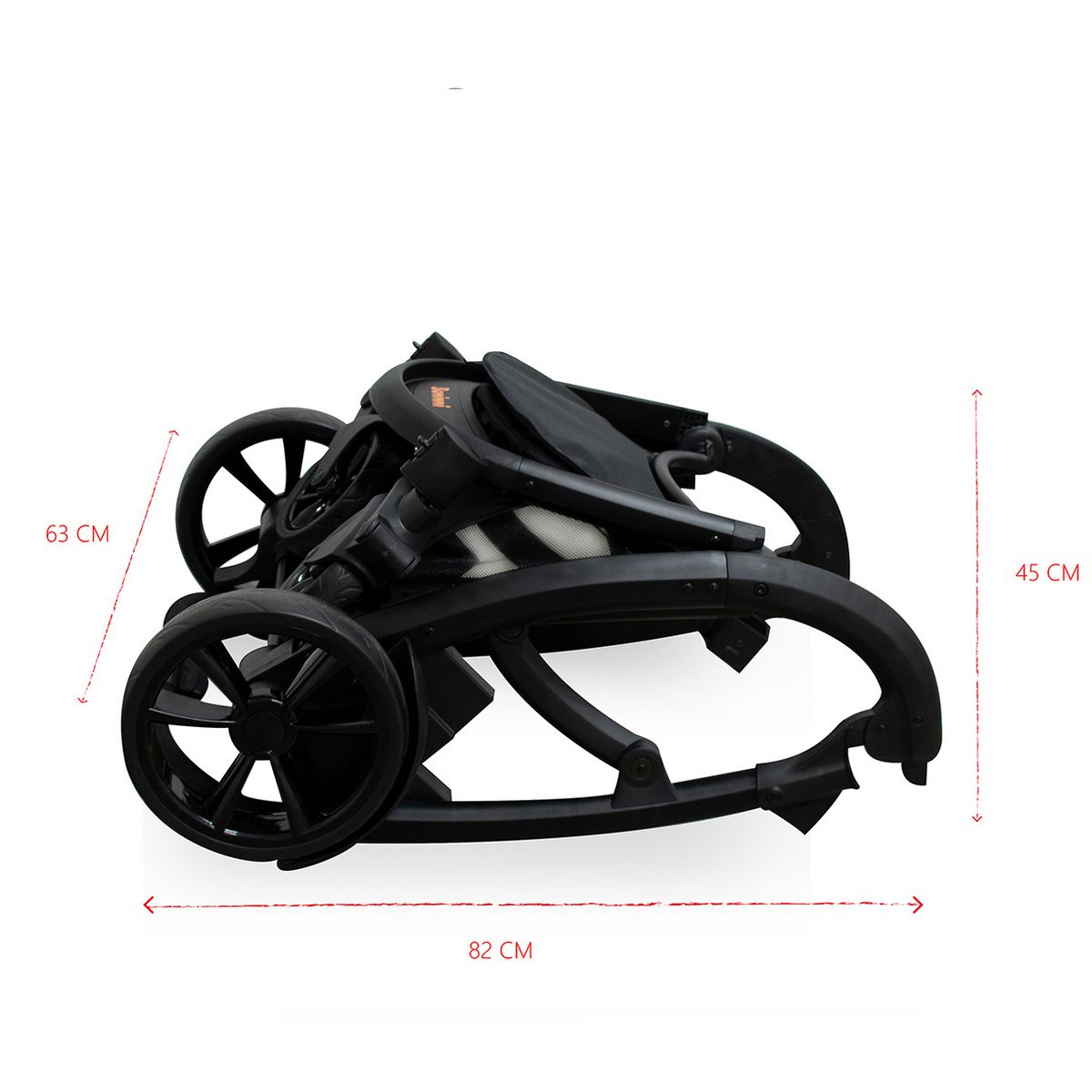 BANINNI Poussette double Doppy