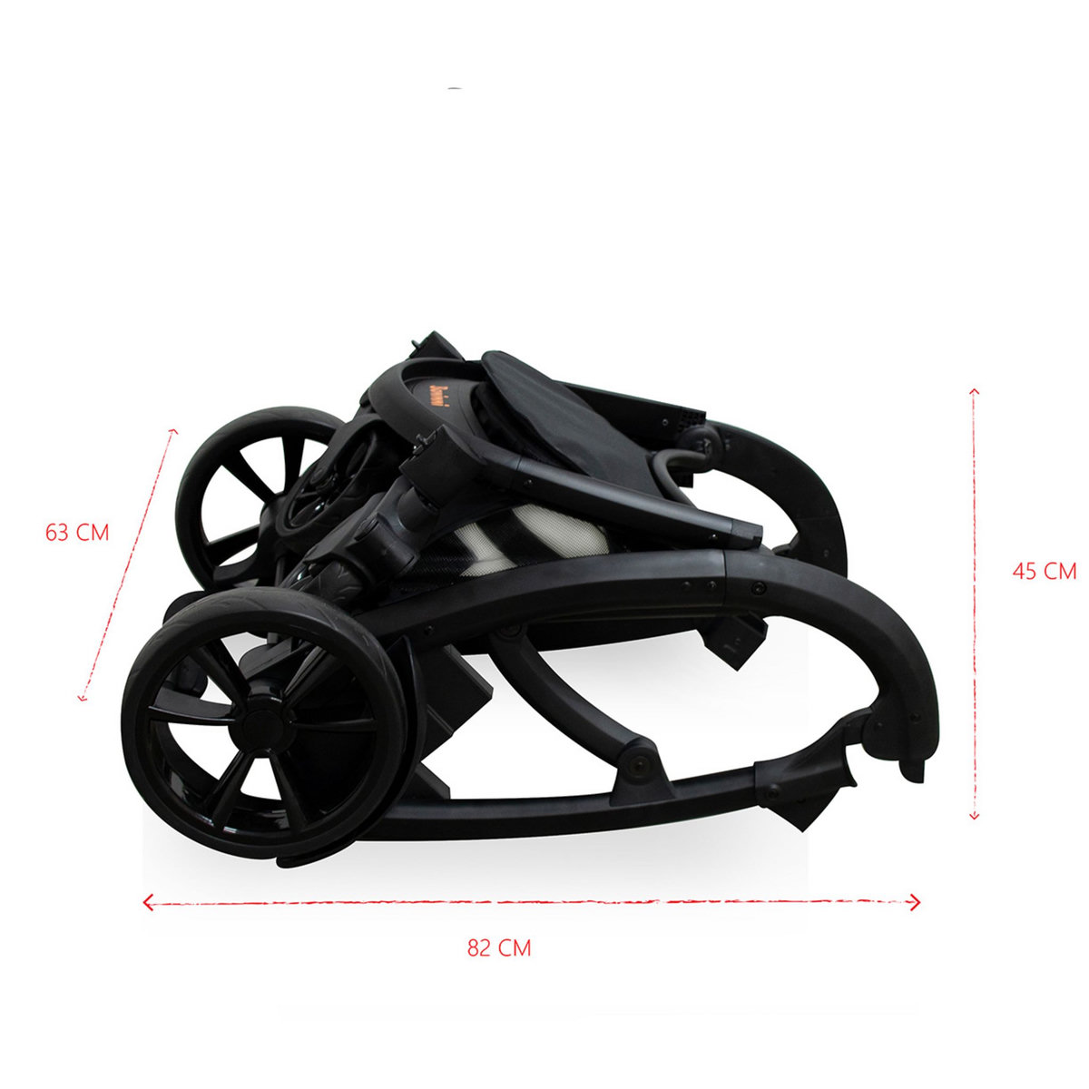 BANINNI Poussette double Doppy