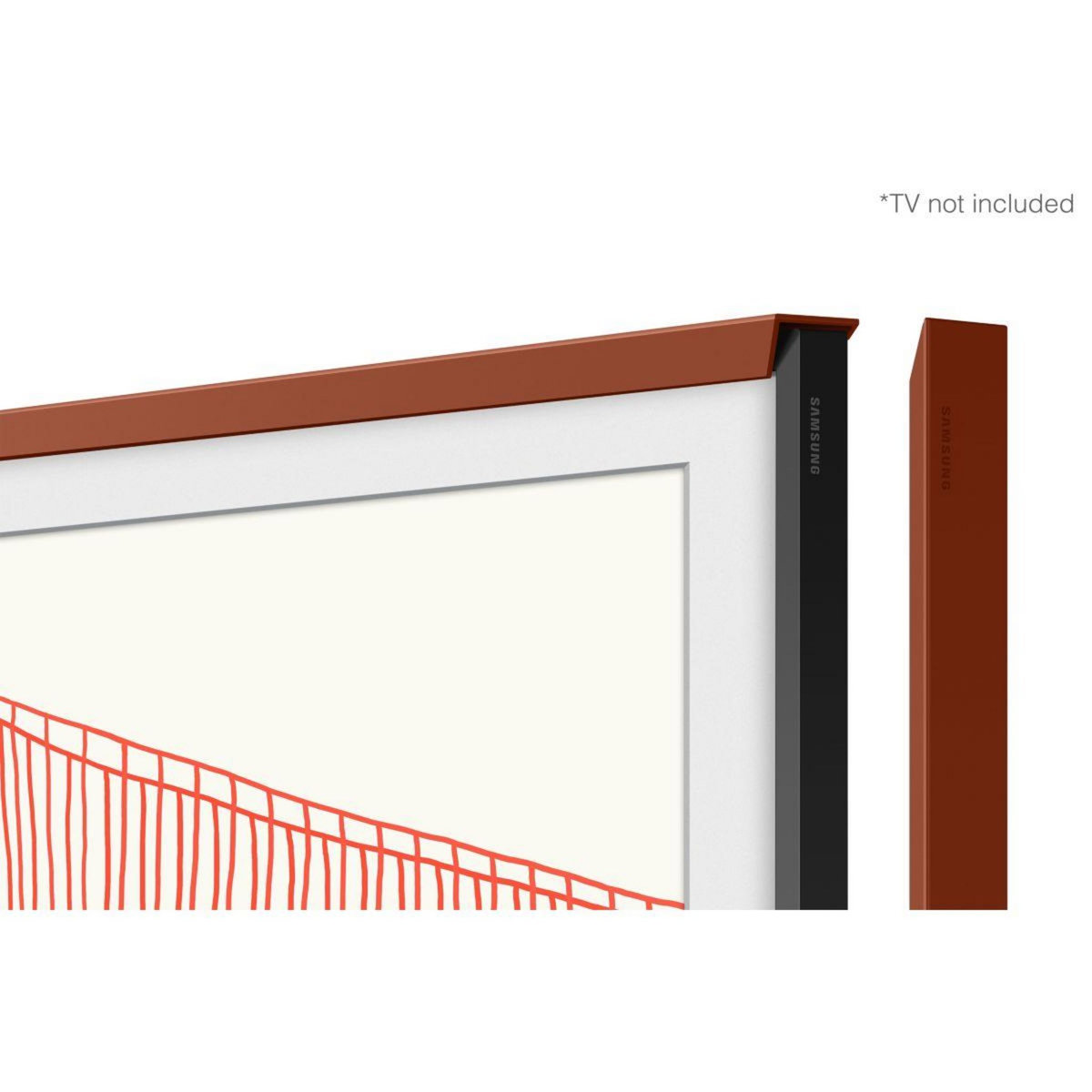 Samsung Cadre The Frame 55'' Rouge Brique
