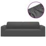 Voir la diapositive 2 : VIDAXL Housse extensible de canape 2places Anthracite Jersey polyester