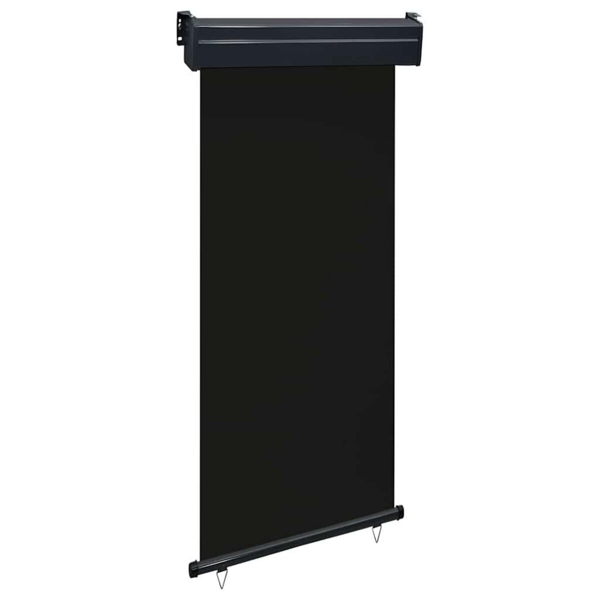 VIDAXL Auvent lateral de balcon 105x250 cm noir