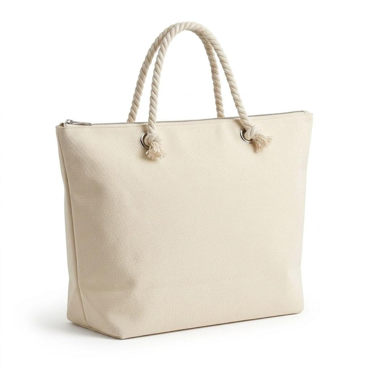 OZABI OZABI Sac de Plage Femme Jute Synthétique – Message Pailleté – Cordage