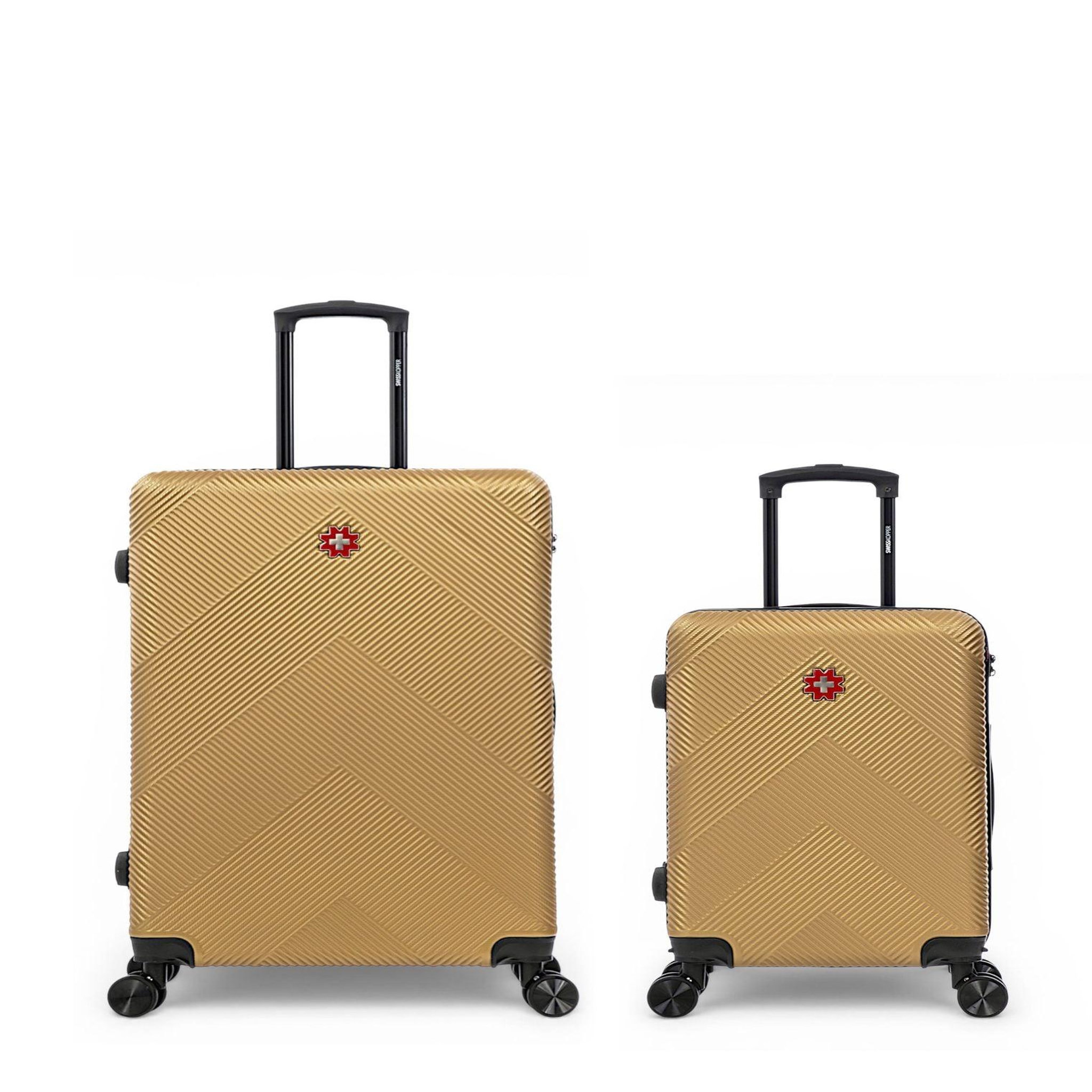 SWISS KOPPER Lot de 2 Valises Rigides Grand Format et Cabine OLTEN