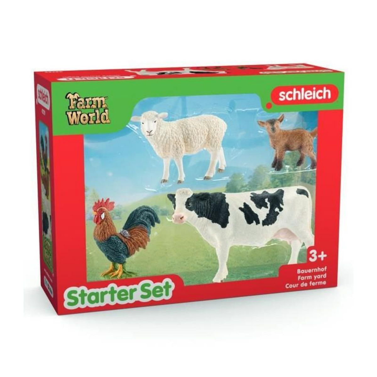 Schleich Mes Premiers Animaux de la Ferme, Coffret schleich d'animaux, SCHLEICH 42729 Farm World, des 5 ans
