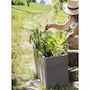 Voir la diapositive 2 : Eda Jardinière rectangulaire Carel taupe 78 x 39 x 39 cm - 63 L - Eda