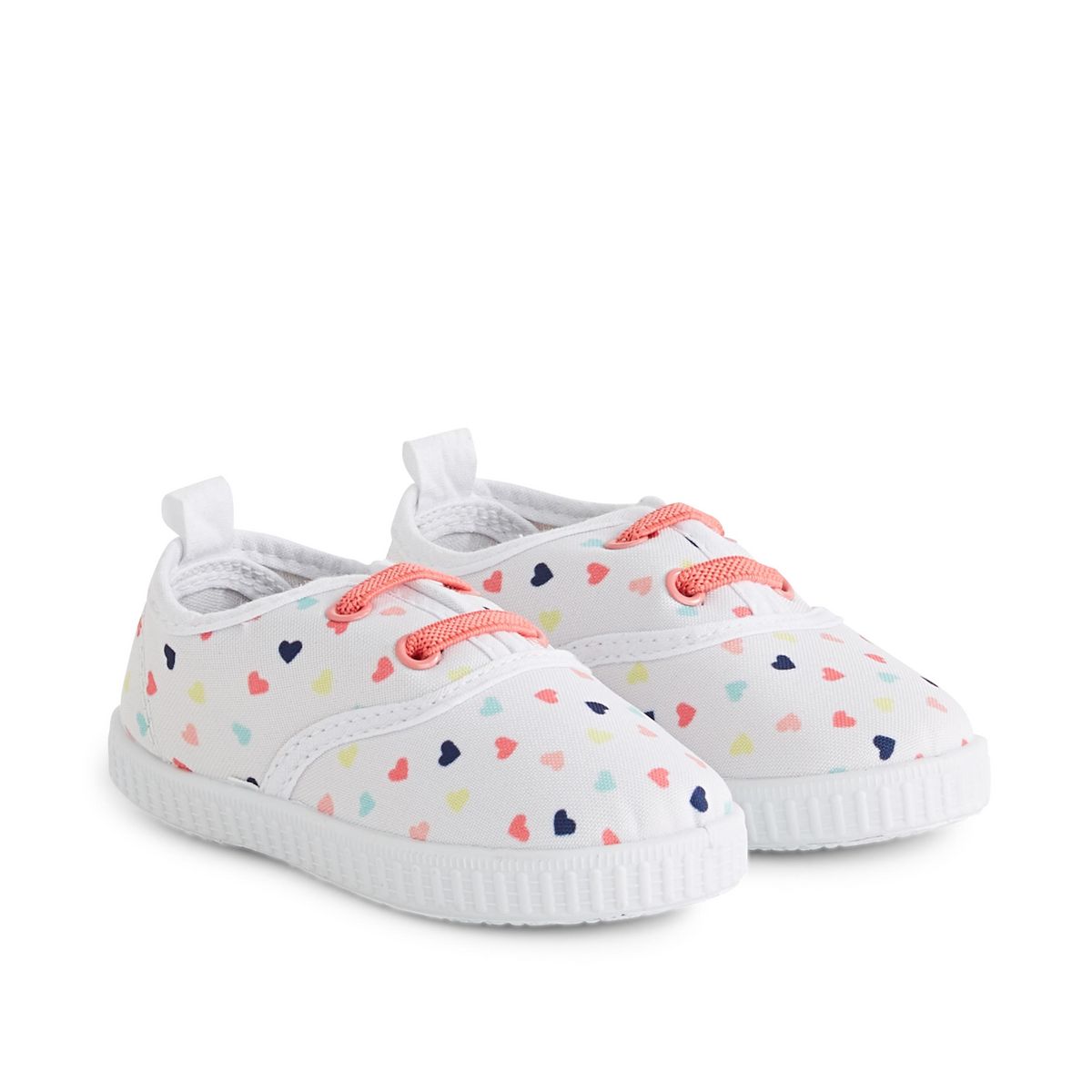 IN EXTENSO Baskets en toile bébé fille