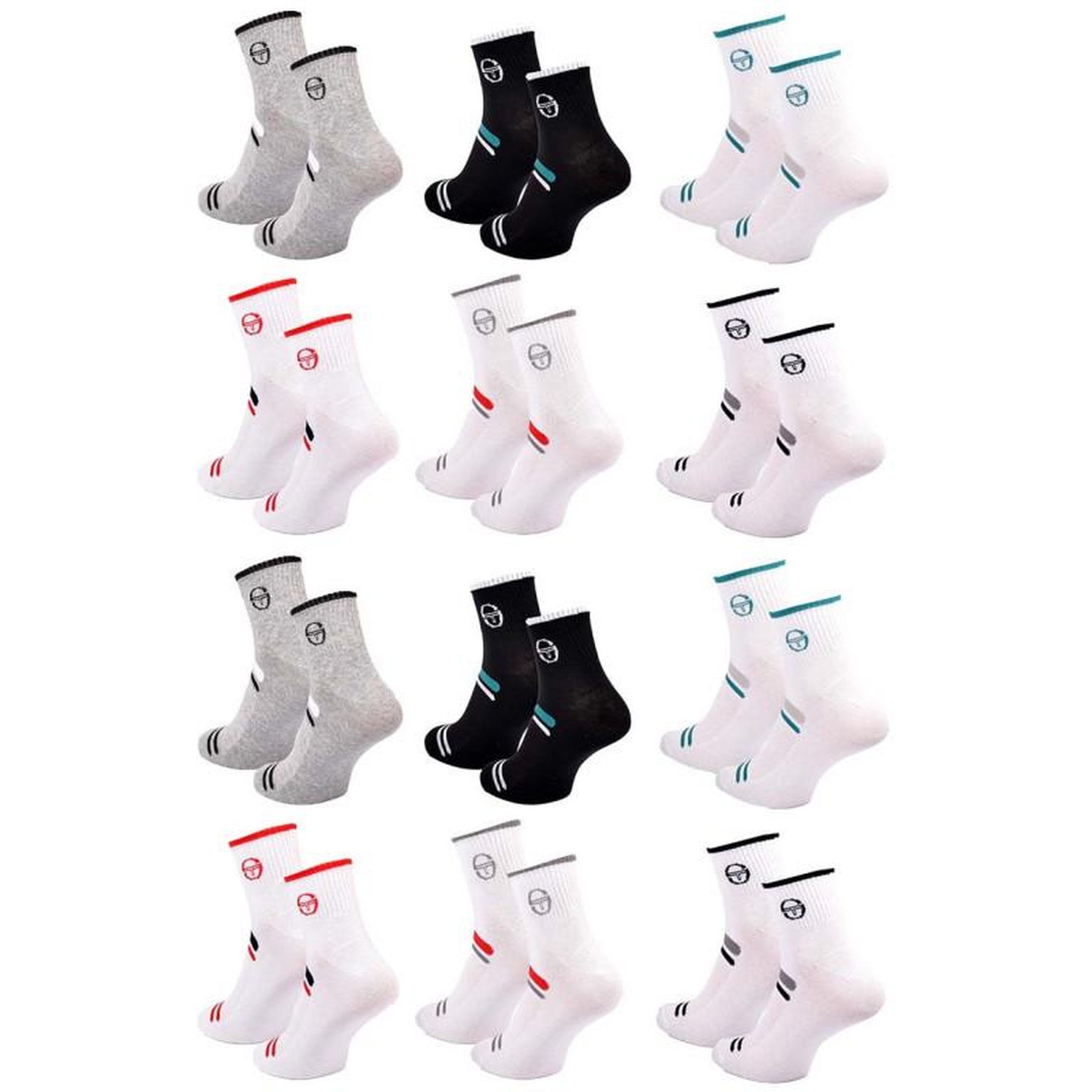 Voir la diapositive 3 : SERGIO TACCHINI Chaussettes SERGIO TACCHINI QUARTER