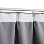 Voir la diapositive 4 : VIDAXL Rideaux occultants avec crochets 2 pcs Gris 140x225 cm