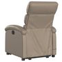 Voir la diapositive 4 : VIDAXL Fauteuil inclinable de massage electrique cappuccino similicuir