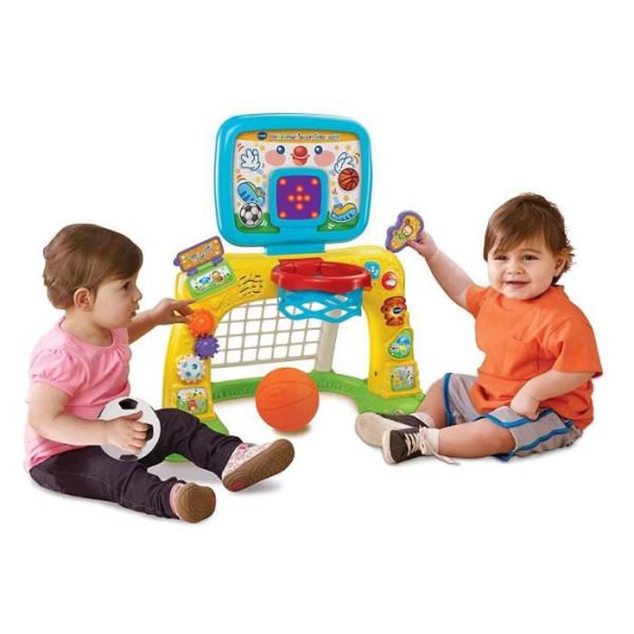 Voir la diapositive 4 : VTECH Jeu interactif Bébé Multisport Intéractif - VTECH - Basket/Foot - 12 a 36 mois
